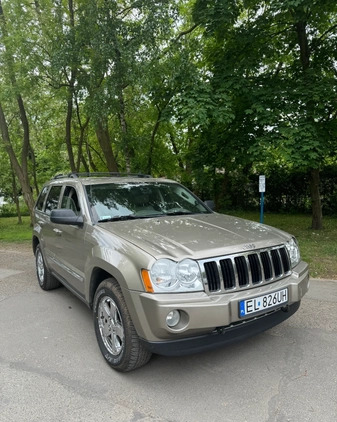 Jeep Grand Cherokee cena 43000 przebieg: 216000, rok produkcji 2005 z Łódź małe 106